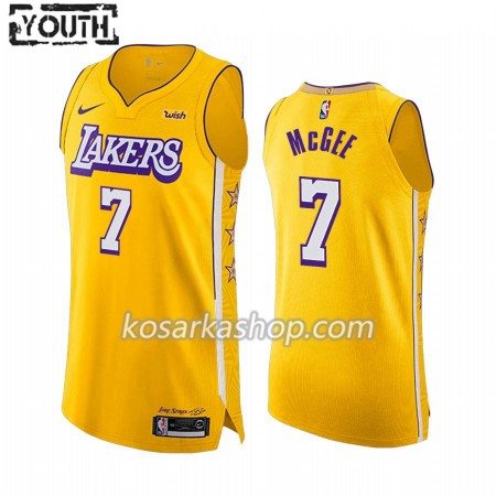Dres Los Angeles Lakers JaVale McGee 7 Nike 2019-20 City Edition Swingman - Dječji